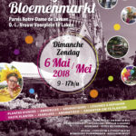 17ème Marché floral – 6 mai 2018 – Parvis Notre Dame de Laeken